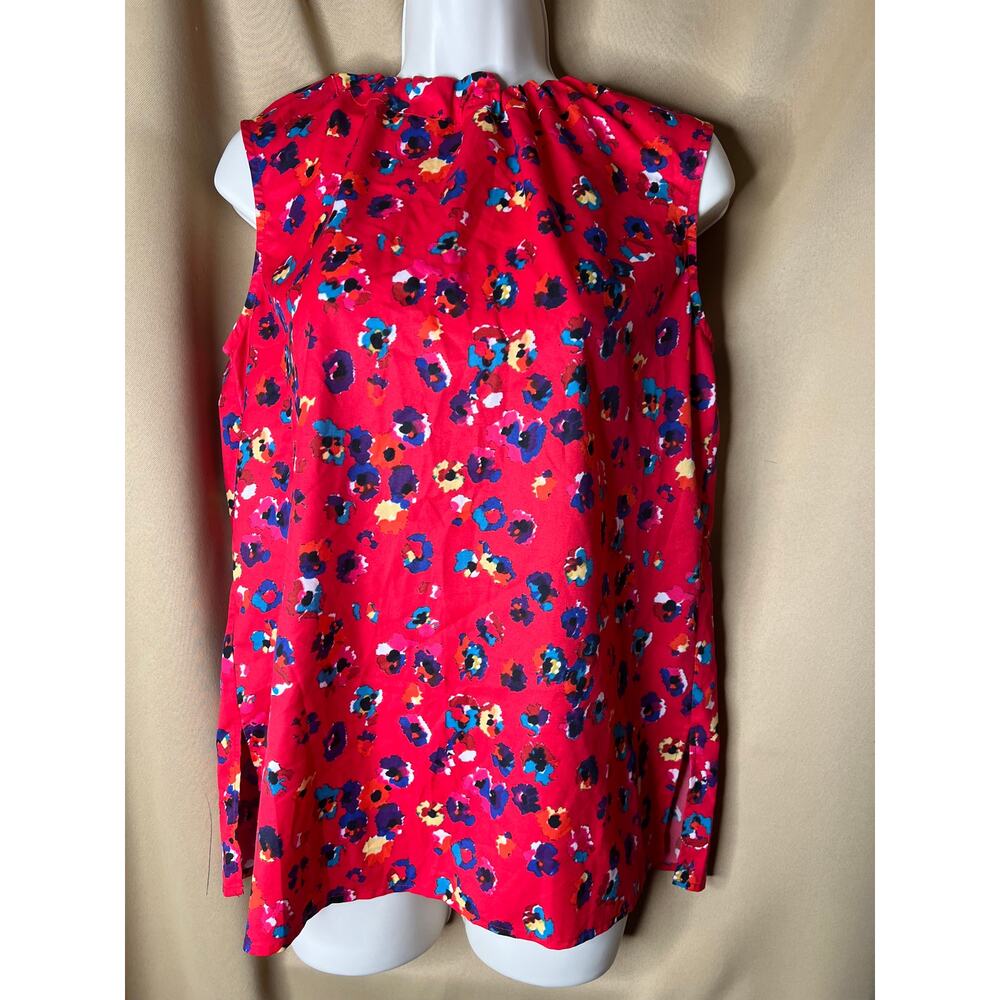 Jason Wu Red Leopard Print Tank Top 2 - image 4